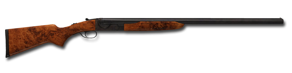12 GA Side By Side Shotgun (Wood) 12 GA Side By Side Shotgun (Wood)