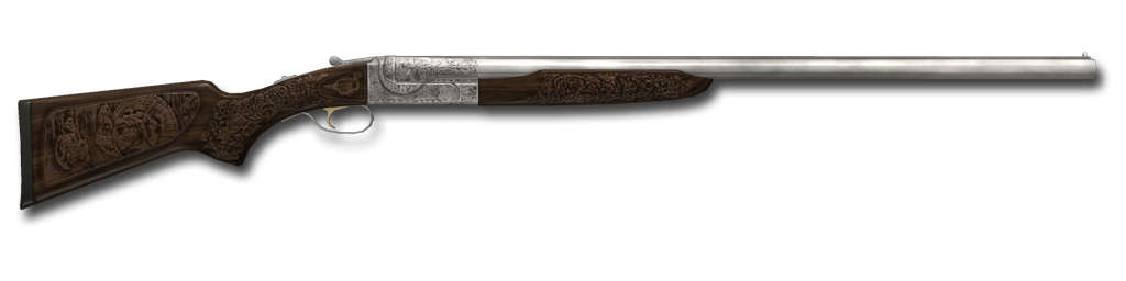 12 GA Side By Side Shotgun (Engraved) 12 GA Side By Side Shotgun (Engraved)